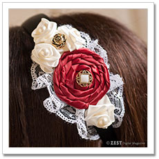 Romantic Rose Headband