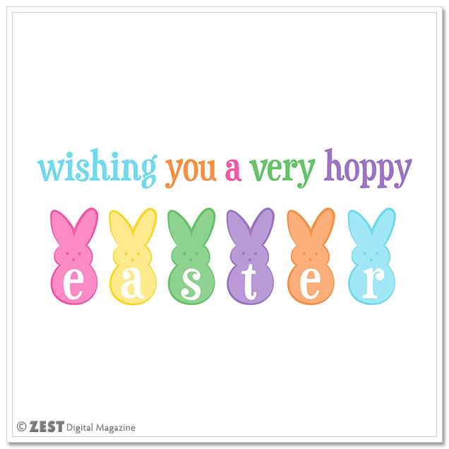 Hoppy Easter Printable