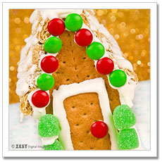Festive Holiday Cookie Houses
