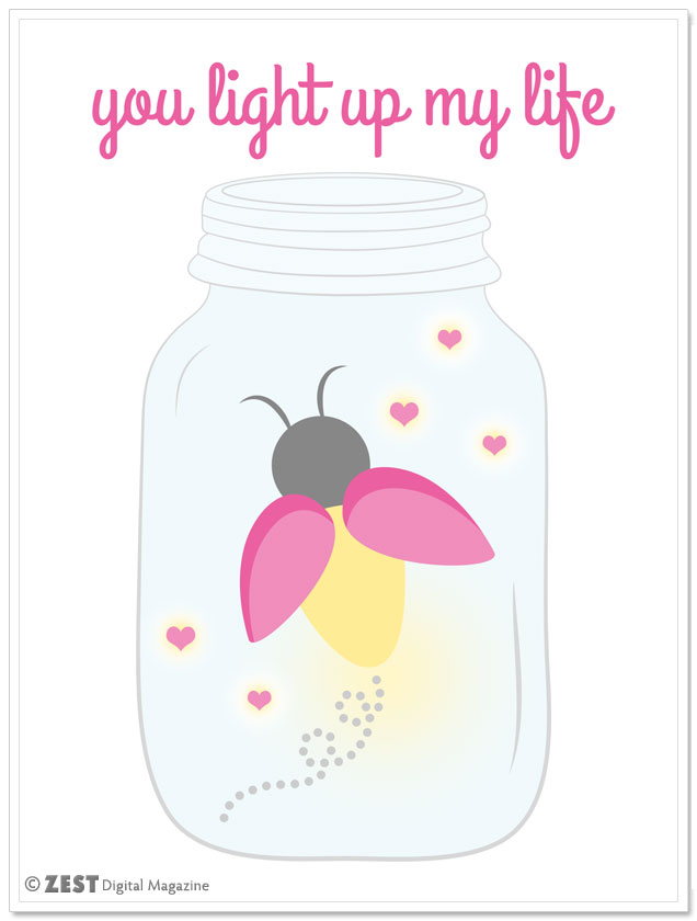 You Light Up My Life Free Valentine's Day Printable